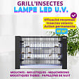 ACTO - Grill insectes grand format lampe led uv - vignette