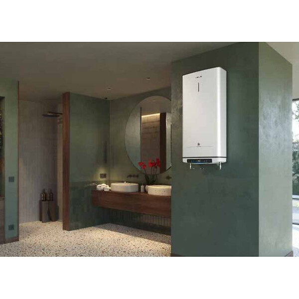 ARISTON - Chauffe-eau électrique mural plat Velis Pro DRY WIFI 80L - ARISTON - 3100953 - large