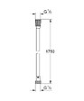 GROHE - Flexible de douche SILVERFLEX TWISTSTOP 1,75m chromé - GROHE PROFESSIONAL - 28388001 - vignette