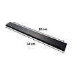 GODART - Poignée noire 34 cm pour meuble lave-mains - entraxe 32 cm - Austral - vignette