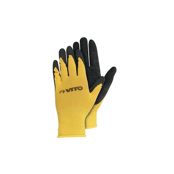 VITO - Débroussailleuse thermique 43Cm3 + Casque de sécurité anti-bruit + Gants de protection VITO - large