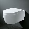 THALASSOR - Pack WC Bâti universel Wirquin Pro + Cuvette MEZZO sans bride 49 cm + Plaque noir mat - vignette