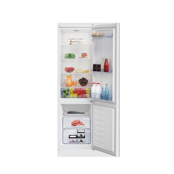 BEKO - réfrigérateur combiné 54cm 291l statique - RCSA300K40WN - large