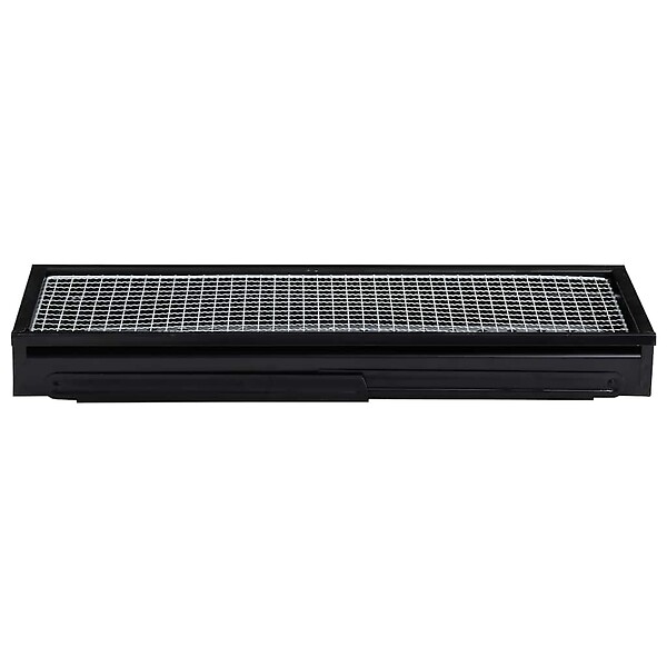 VIDAXL - vidaXL Barbecue portable de camping Acier inoxydable 60x22,5x33 cm - large