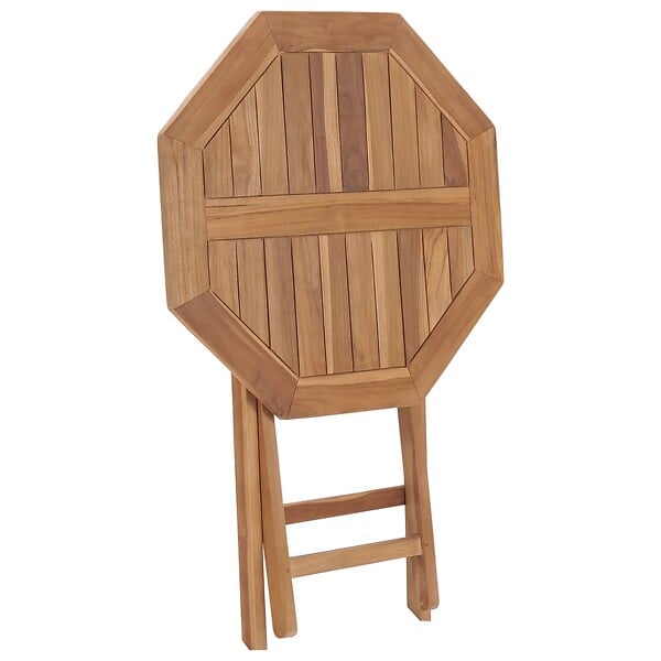 VIDAXL - vidaXL Table pliable de jardin 60x60x75 cm Bois de teck solide - large