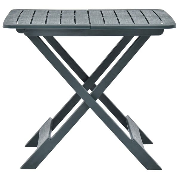 VIDAXL - vidaXL Table pliable de jardin Vert 79x72x70 cm Plastique - large