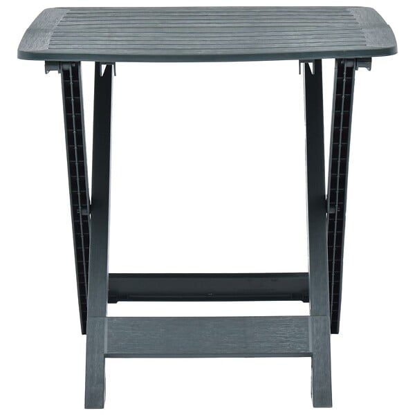 VIDAXL - vidaXL Table pliable de jardin Vert 79x72x70 cm Plastique - large