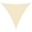 VIDAXL - vidaXL Voile d'ombrage 160 g/m² Crème 4,5x4,5x4,5 m PEHD - vignette