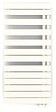 ACOVA - Radiateur sèche-serviettes électrique FASSANE SPA ASYMETRIQUE 500W blanc - ACOVA - TFR050-055IFS - vignette