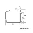 BOSCH - four intégrable multifonction 71l 60cm ecoclean noir - HBA553BA3F - vignette