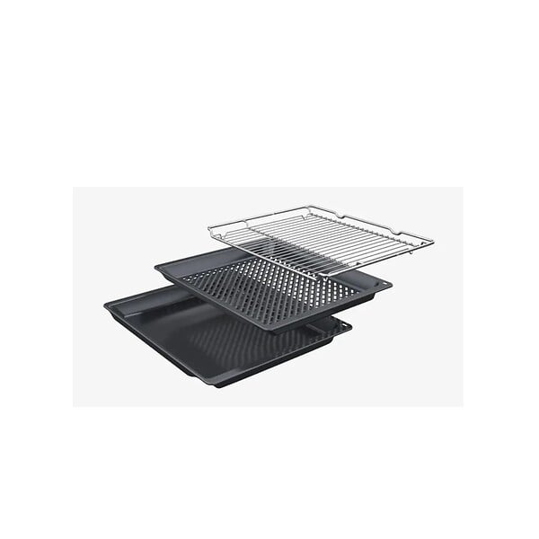 BOSCH - four intégrable multifonction 71l 60cm pyrolyse inox - HBG579BS3F - large