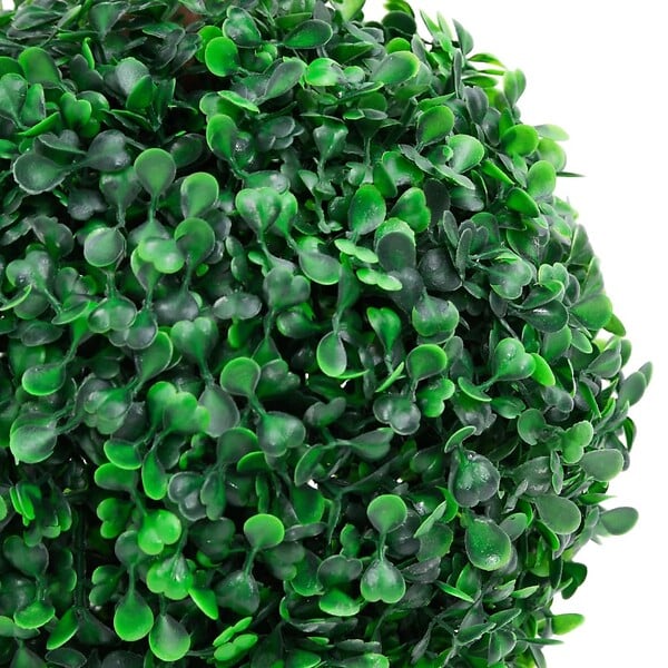VIDAXL - vidaXL Plante de buis artificiel avec pot Forme de boule Vert 60 cm - large