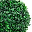 VIDAXL - vidaXL Plante de buis artificiel avec pot Forme de boule Vert 60 cm - vignette
