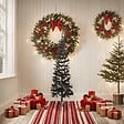 VIDAXL - vidaXL Sapin de Noël étroit Noir 150 cm - vignette