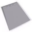 SANIVERRE - HIEMAL Receveur de douche 90 x 120 cm résine Gris aspect ardoise + bonde incluse - Salle de bain - vignette