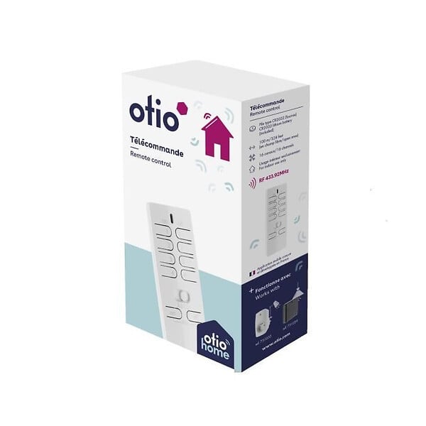 OTIO - Prise d'extérieur IP44 + télécommande 16 canaux - Otio - large