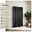 TECTAKE - Étagère bibliothèque Christel 180 x 102 x 23,5cm noir - vignette