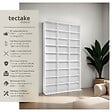 TECTAKE - Étagère bibliothèque Christel 180 x 102 x 23,5cm blanc - vignette