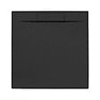 SWISS AQUA TECHNOLOGIES - Swiss Aqua Technologies Fusion Receveur de douche 90x90cm en marbre coulé avec siphon, Noir (SATFU9090G-S) - vignette