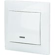 ZENITECH - Bouton poussoir à voyant encastré Zyna - Blanc - Zenitech - vignette