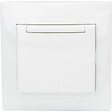 ZENITECH - Prise Schuko à clapet encastrée - Blanc - Zyna - Zenitech - vignette