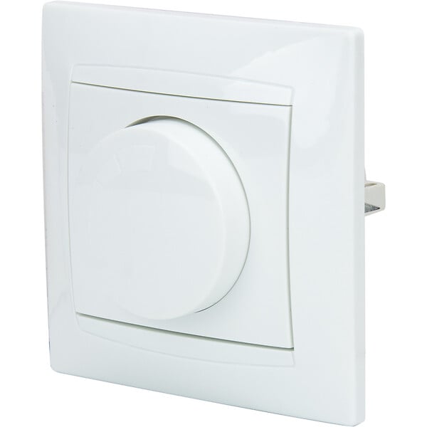 ZENITECH - Variateur rotatif encastré 200W Zyna - Blanc - Zenitech - large