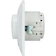 ZENITECH - Variateur rotatif encastré 200W Zyna - Blanc - Zenitech - vignette