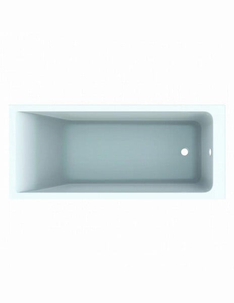 GEBERIT - Baignoire rectangulaire  Renova - Avec pieds - 170 x 75 cm - 554.315.01.1 - large