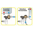 THERMADOR - Groupe de sécurité coudé Caleffi - Thermador NF 3/4 pour chauffe-eau électrique - vignette