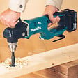 MAKITA - Perceuse d'angle à couple élevé LXT 18V 13mm MAKITA DDA450ZK + coffret (vendu sans batterie) - vignette