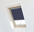 AVOSDIM - Store occultant compatible fenêtre de toit VELUX ® pour dimension C02 - Bleu - vignette