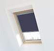 AVOSDIM - Store occultant compatible fenêtre de toit VELUX ® pour dimension 6 ou C04 - Bleu - vignette