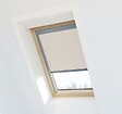AVOSDIM - Store occultant compatible fenêtre de toit VELUX ® pour dimension SK08 - Beige - vignette