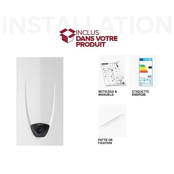 ARISTON - Chauffe-eau gaz 14 l/min Butane/Propane Ariston Fast Evo X Display - large
