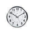 ORIUM - Horloge radio contrôlée Abylis Ø30cm - alu - Orium - vignette
