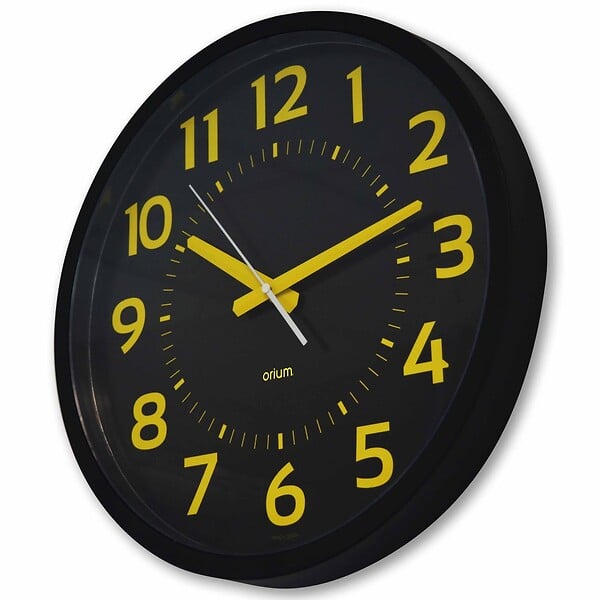 ORIUM - Horloge contraste silencieuse Ø40cm - Orium - large