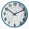ORIUM - Horloge silencieuse Abylis Ø30cm - Bleu canard - Orium - vignette