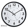 ORIUM - Horloge silencieuse Abylis Ø30cm - Noir - Orium - vignette