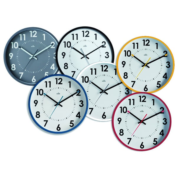 ORIUM - Horloge silencieuse Abylis Ø30cm - Noir - Orium - large
