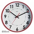 ORIUM - Horloge silencieuse Abylis Ø30cm - Lie de vin - Orium - vignette