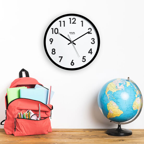 ORIUM - Horloge Naturalis Ø30cm - Noir - Orium - large