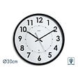 ORIUM - Horloge radio contrôlée Abylis Ø30cm - Noir - Orium - vignette