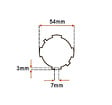 AVOSDIM - Adaptations moteur Avosdim - Axe ZF Ø54mm - pour Moteur ø45mm - vignette