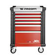 FACOM - Servante JETM3  6 tiroirs rouge FACOM JET.6M3APF - vignette
