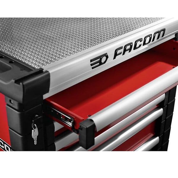 FACOM - Servante JETM3  6 tiroirs rouge FACOM JET.6M3APF - large