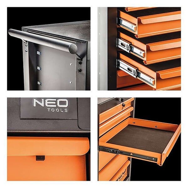NEO TOOLS - Servante d'atelier vide 7 tiroirs NEO TOOLS 84-222 - large