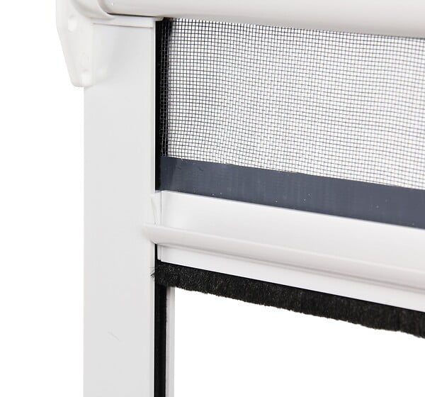 AVOSDIM - Store Moustiquaire Recoupable PVC Blanc - L 80 x H 130 cm - unitaire - large