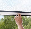 AVOSDIM - Store Moustiquaire Recoupable PVC Blanc - L 130 x H 160 cm - Lot 2 - vignette