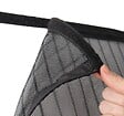 AVOSDIM - Rideau moustiquaire aimanté pour Porte - L 100 x H 215 cm - Noir - vignette