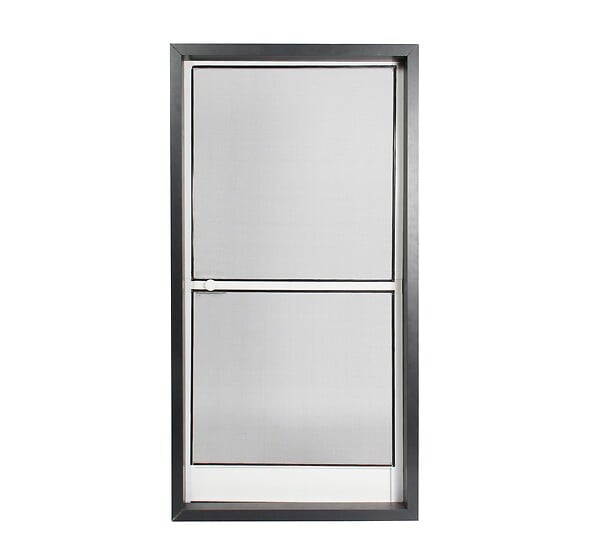 AVOSDIM - Moustiquaire porte battante Aluminium - L 215 x H 100 cm - Blanc - large